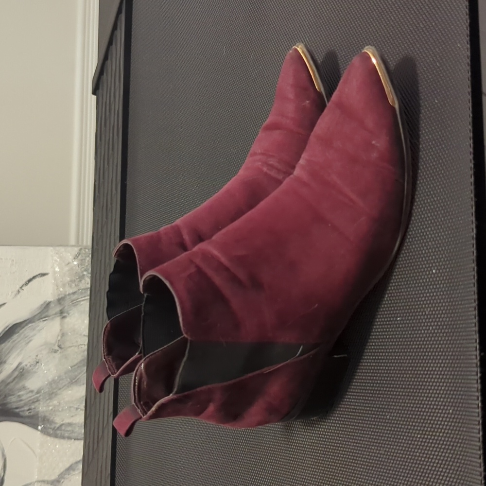 Free Add On! Suede Ankle Boots